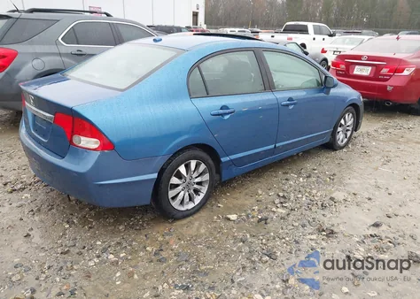 2009 Honda Civic Ex from USA, damaged, VIN 19XFA16829E002136